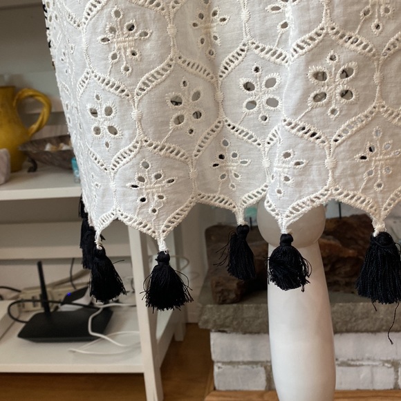 NWT Anthropology Hemant and Nandita Size S Aditya Embroidered Tunic Dress - Picture 4 of 13